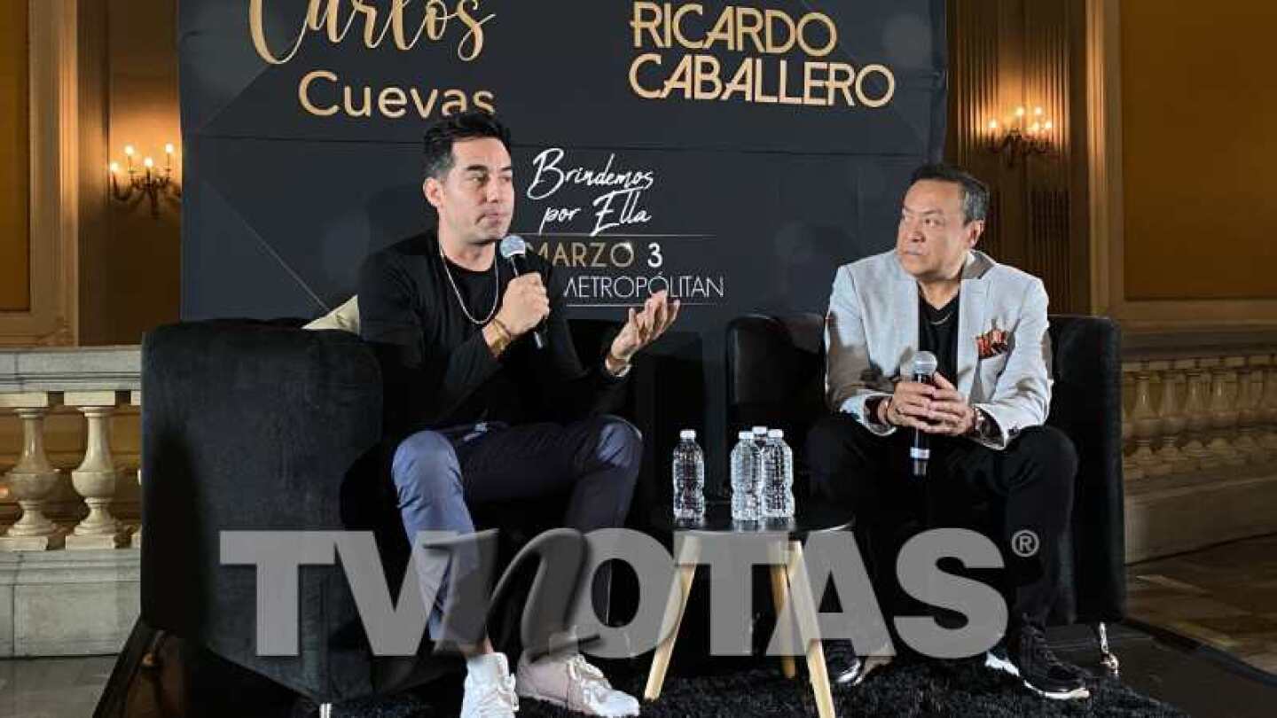 Carlos Cuevas y Ricardo Caballero llegarán al teatro Metropólitan con un gran espectáculo