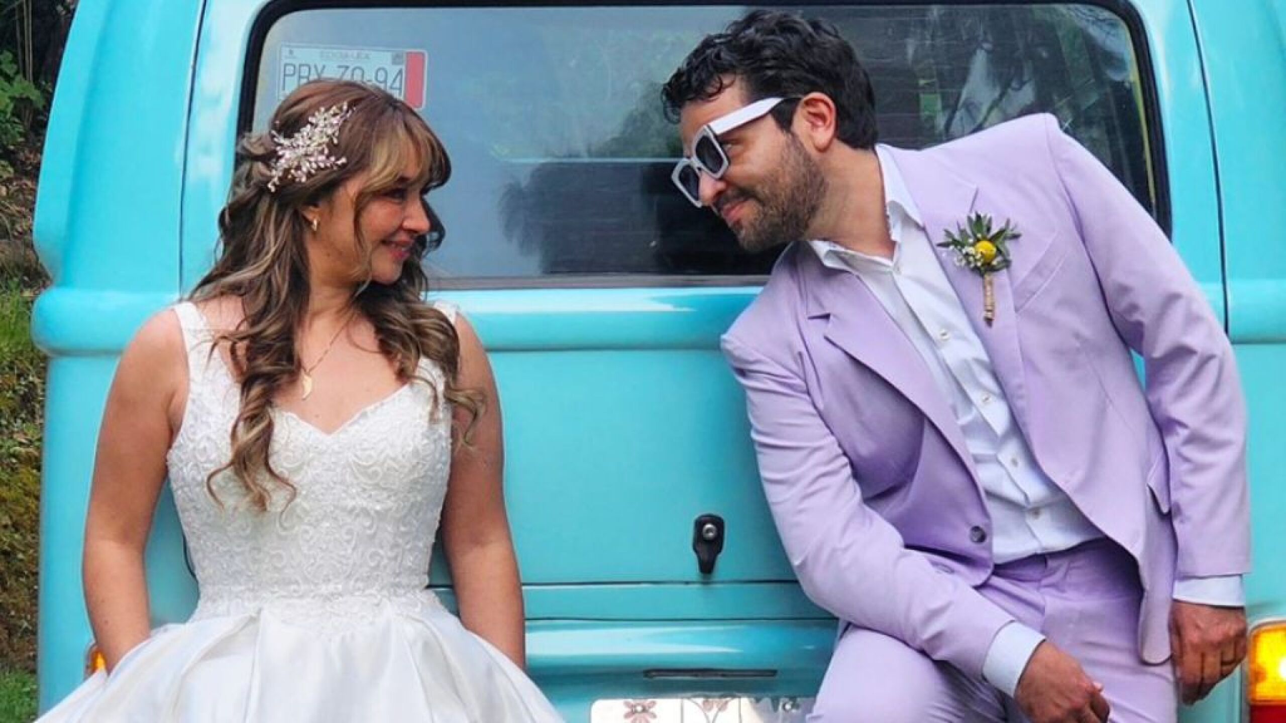 Daniela Luján y Mario Monroy