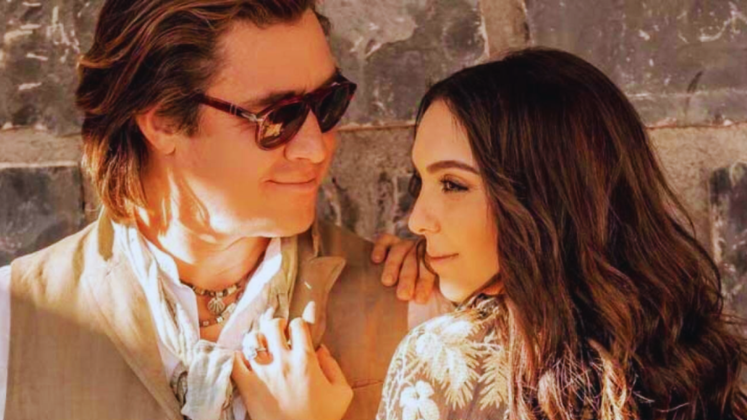 Antonio Rosique y Michelle Saide