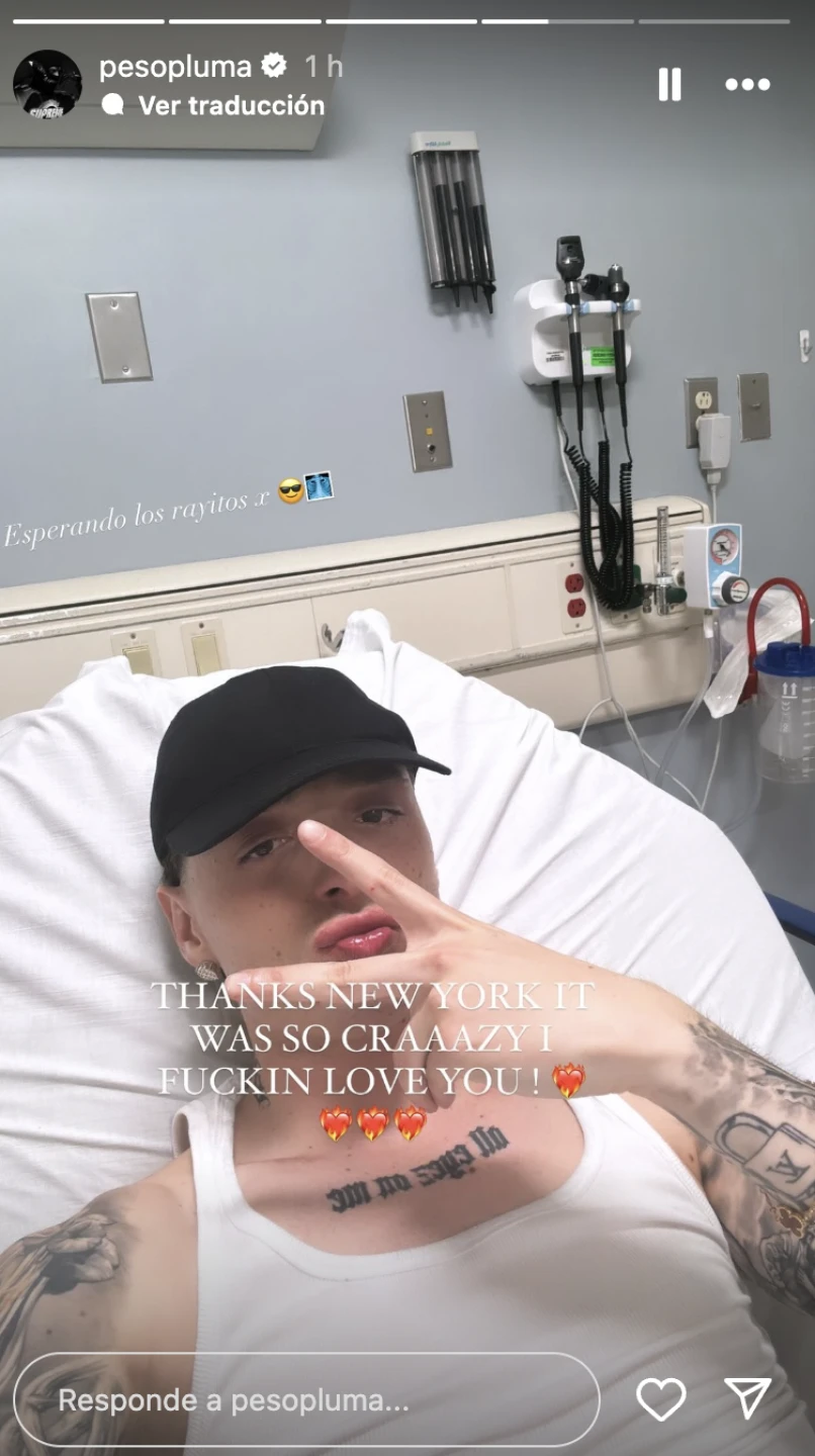 Peso Pluma en el Hospital