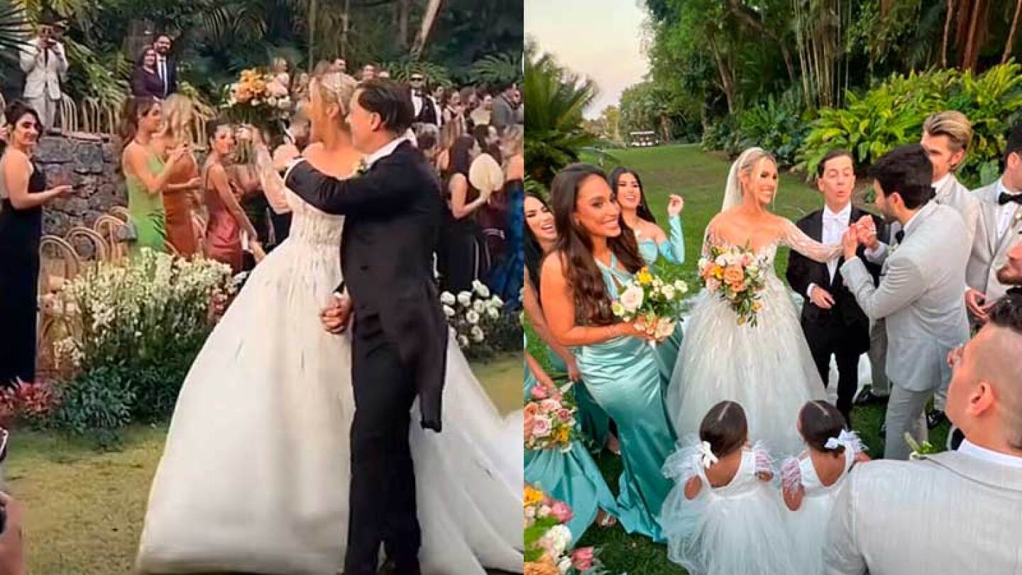 ¡Llegó la boda! Lele Pons y Guaynaa se dieron el sí en una espectacular ceremonia