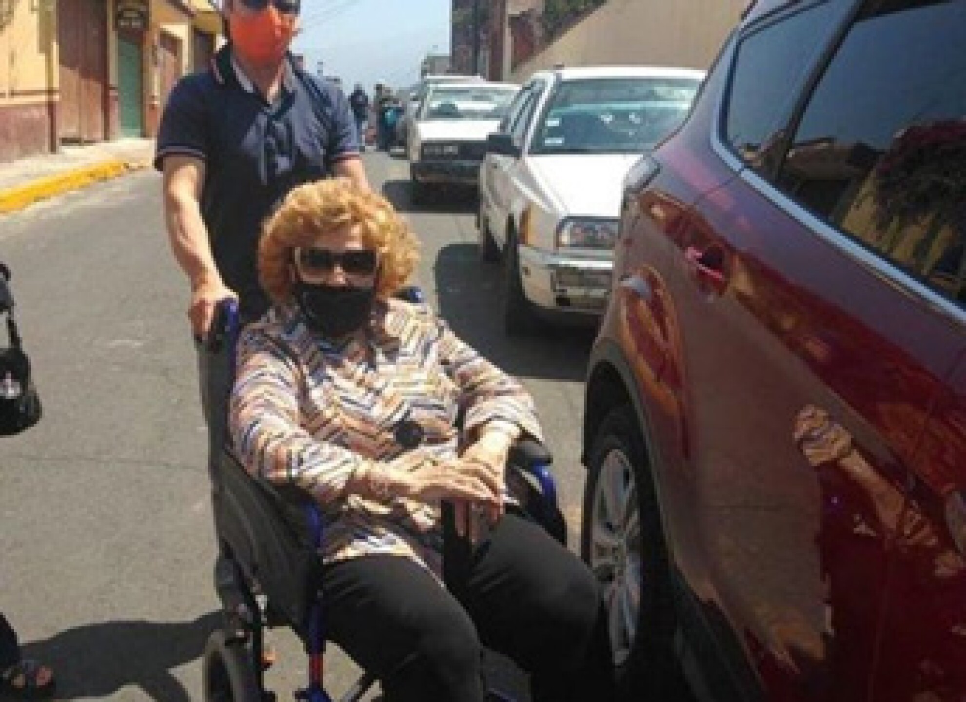 Silvia Pinal fue vacuna fuera de su zona de residencia