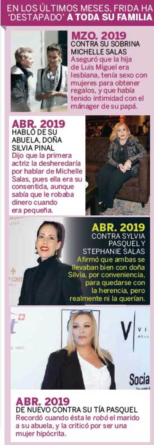 Frida Sofía exhibe distanciamiento con Alejandra Guzmán y afirma: “Si hubiera podido elegir…¡no nazco!