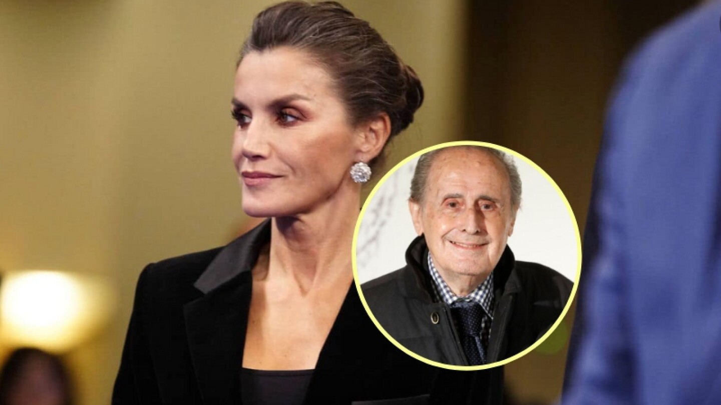 Reina Letizia y Jaime Peñafiel