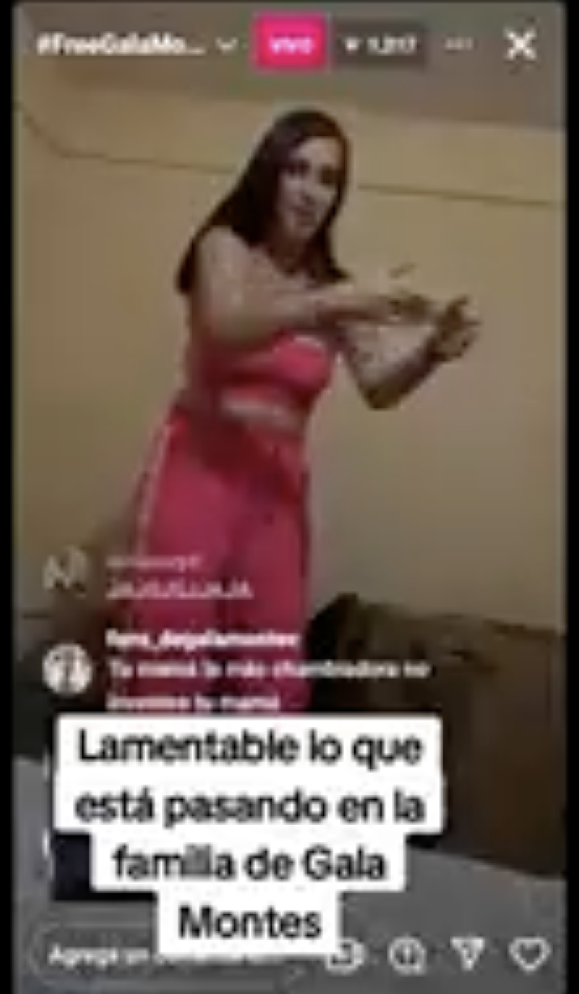 Hermana de Gala Montes da detalles de la fuerte pelea