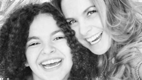 Lucero y su hija.