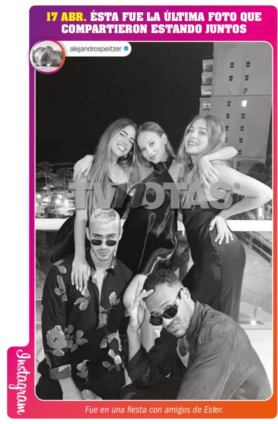 ester expósito se cansó de alex speitzer y lo corrió de su depa