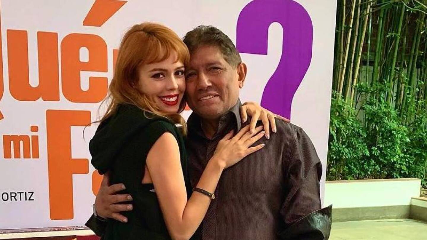 Juan Osorio y su novia