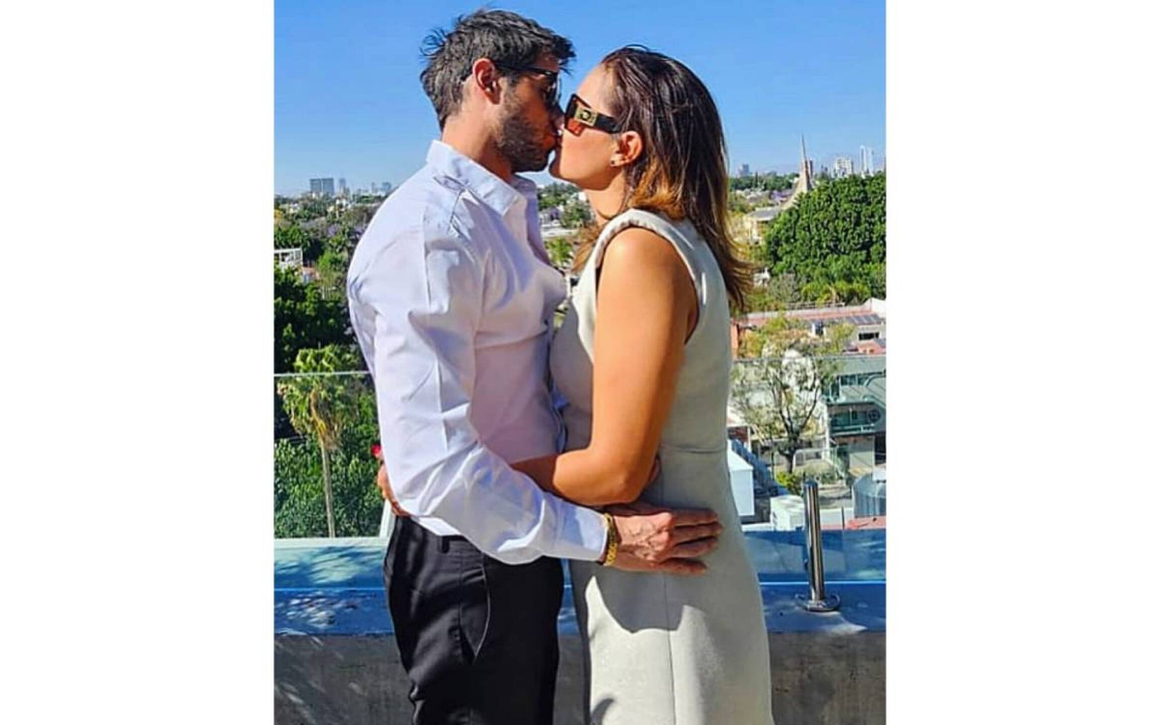 Eleazar Gómez y Miriam García