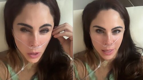 Paola Rojas reaparece en redes sociales conectada un oxígeno