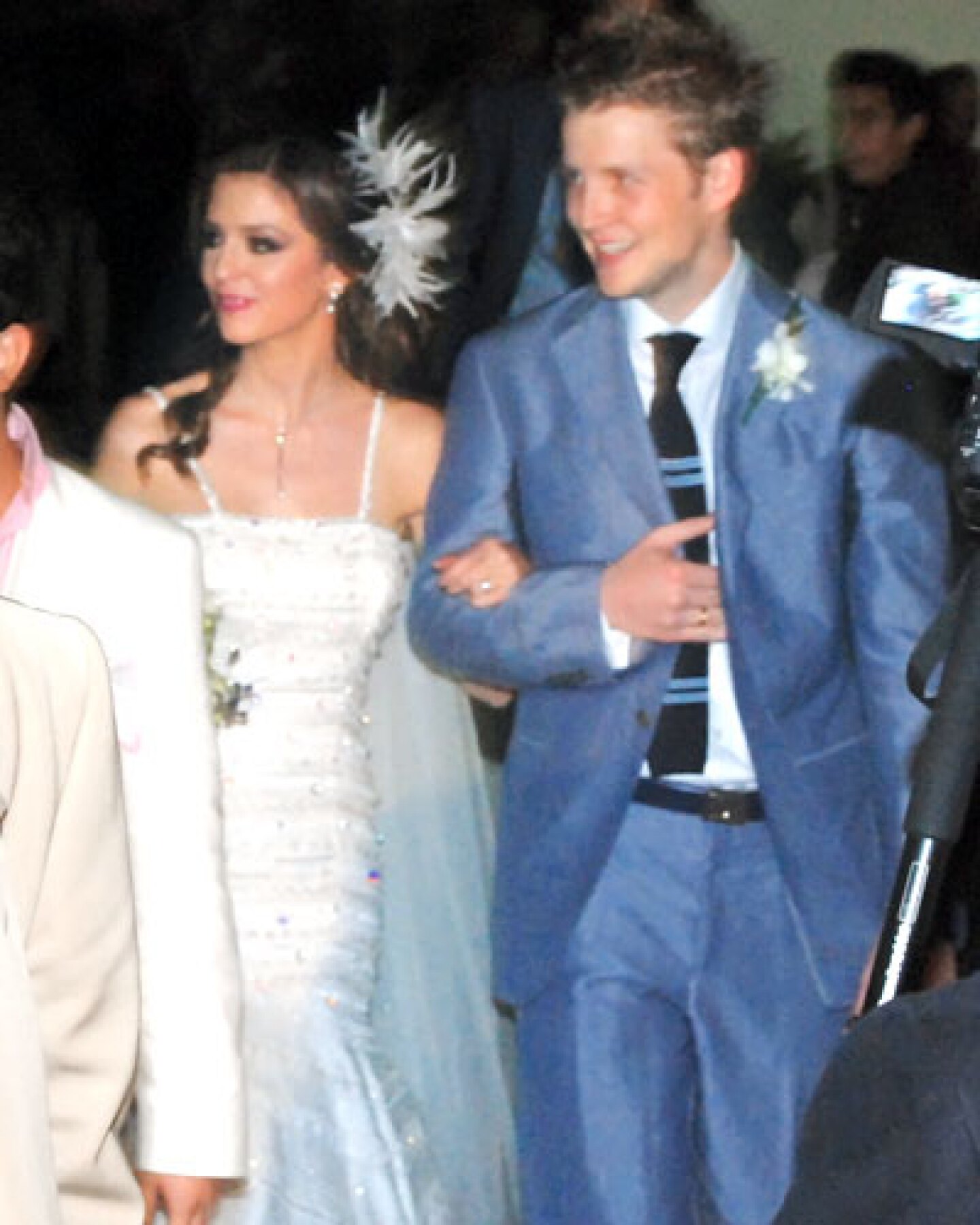 Nicole Burillo y Alexander Acha.