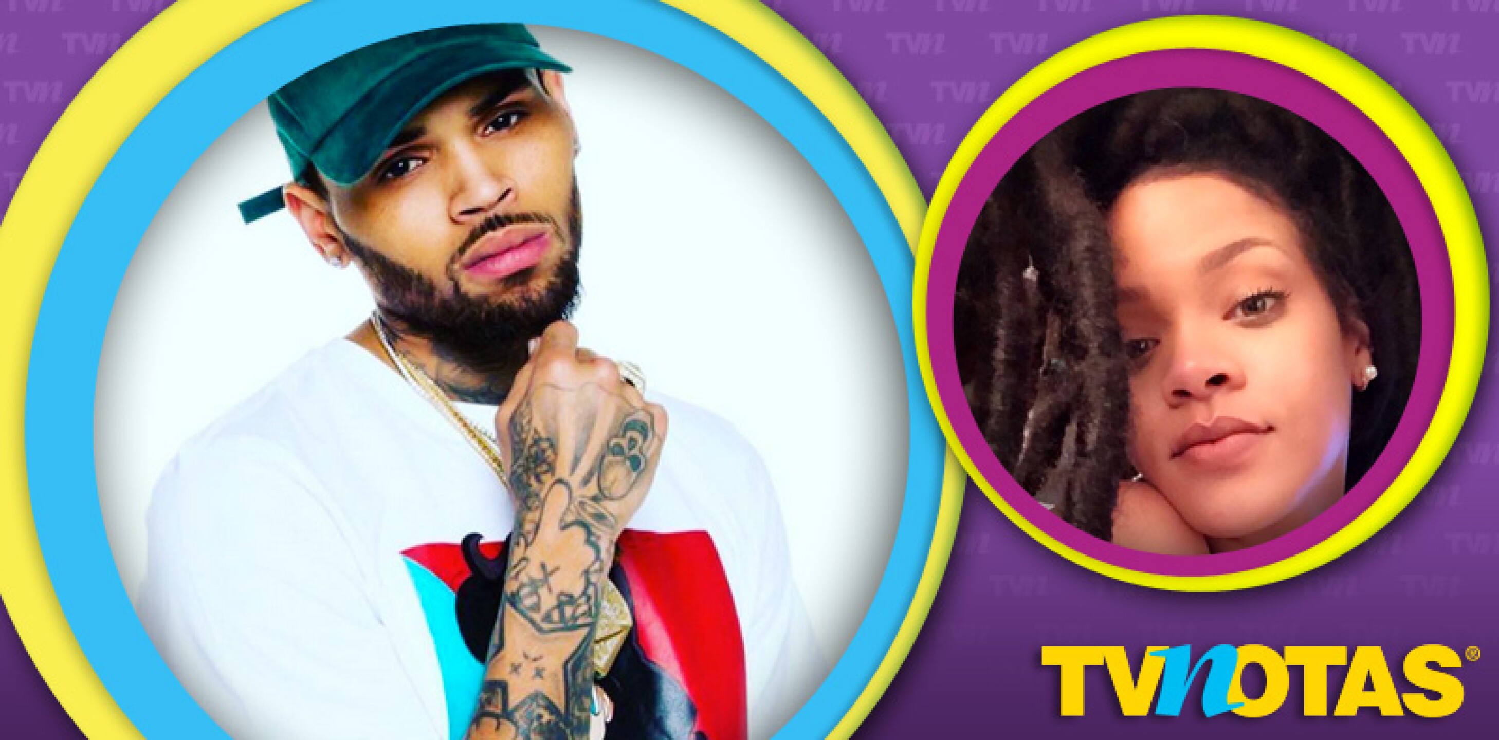 Chris Brown y Rihanna w.