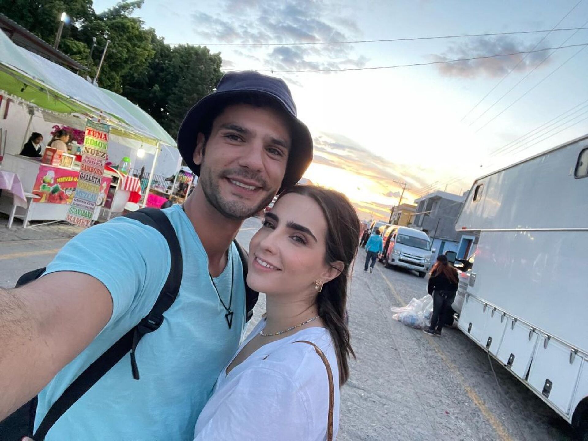 Ramsés Alemán y Fernanda Urdadilleta