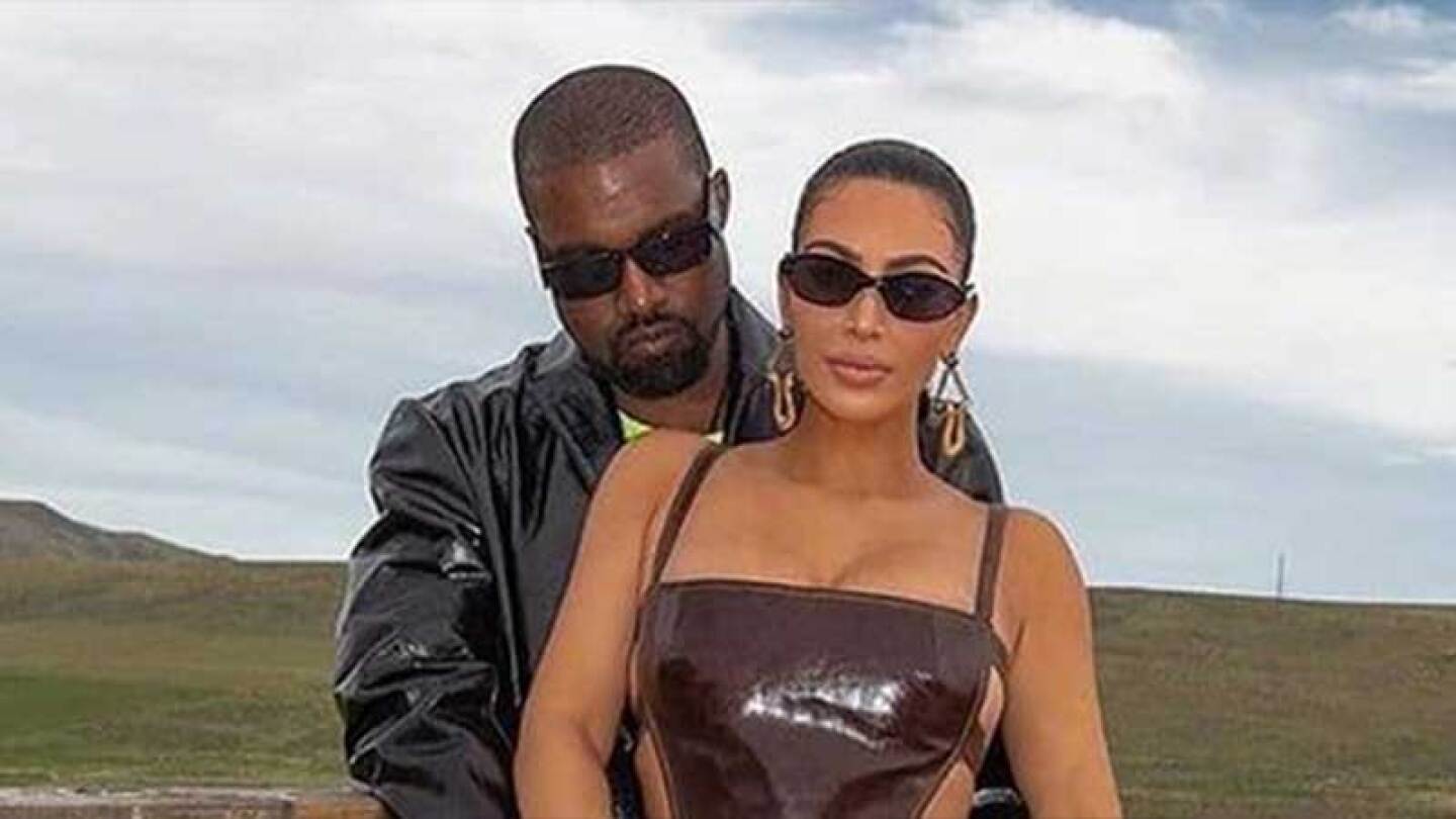 Kanye West está soltero, pero Kim no 