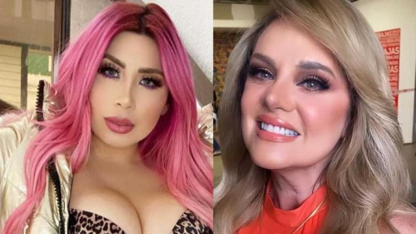 Érika Buenfil vuelve a tocar el tema de los mensajes entre la Bebeshita y su hijo.