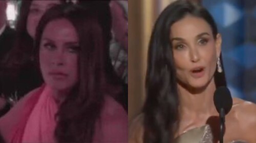 Karla Sofía Gascón se molesta con Demi Moore