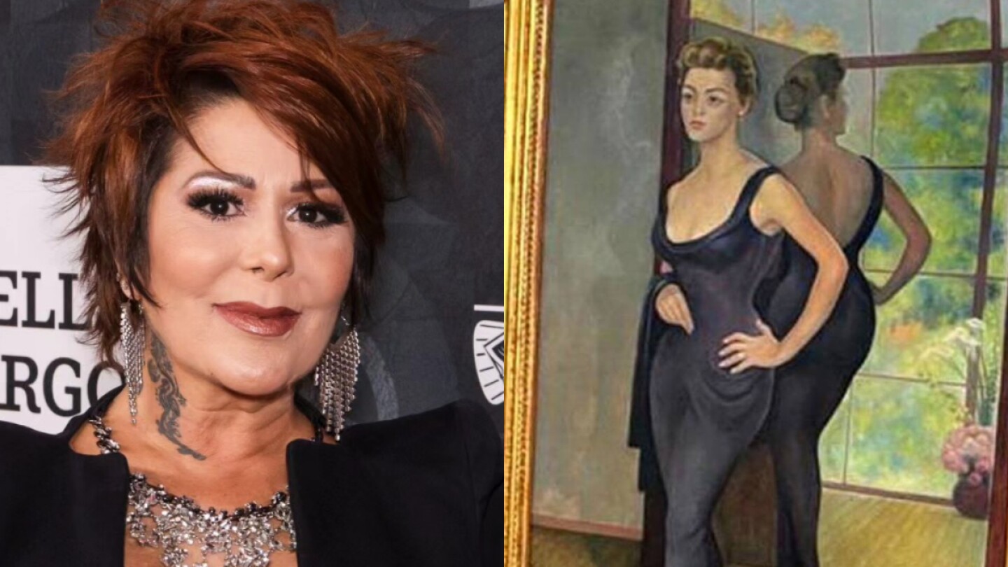 Alejandra no tiene el cuadro original de Silvia Pinal