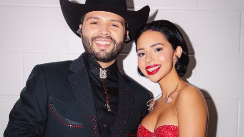 Leonardo Aguilar y Ángela Aguilar