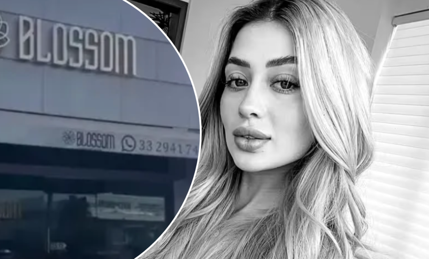 La influencer realizaba una transmisión en vivo cuando fue acribillada.
