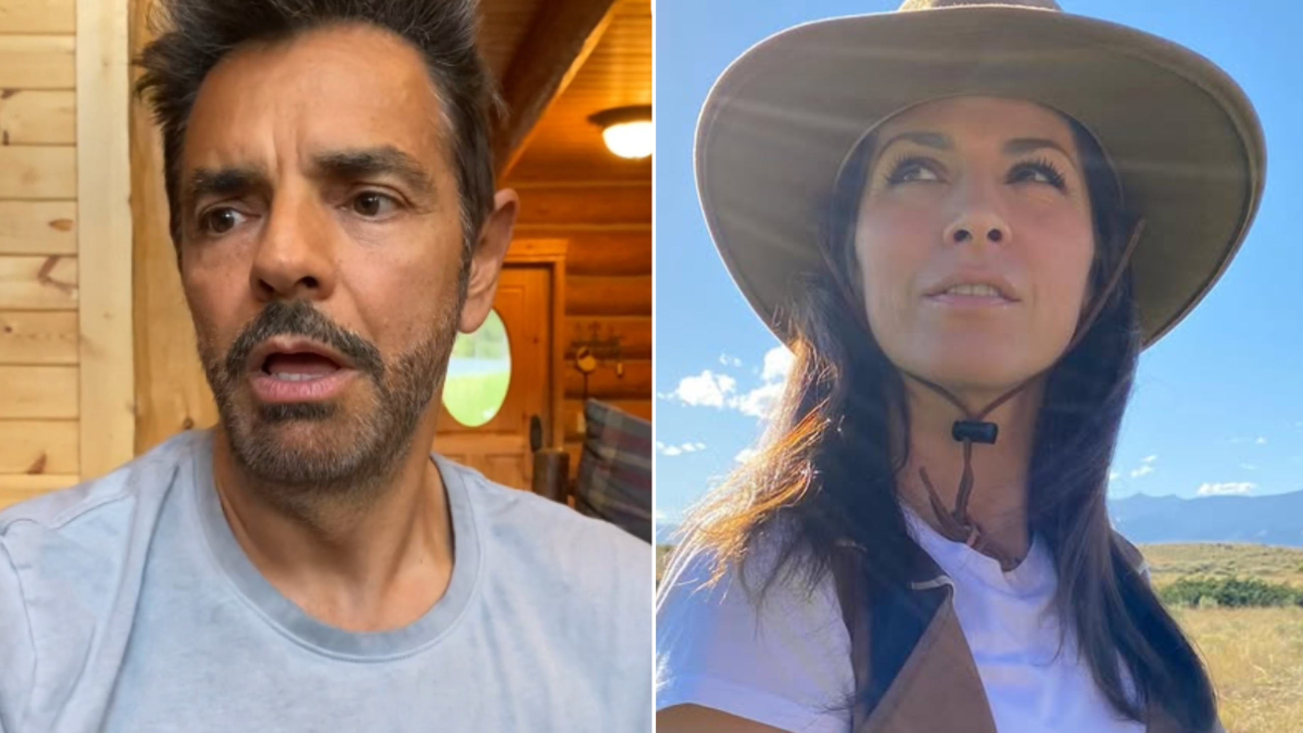Eugenio Derbez y Alessandra Rosaldo