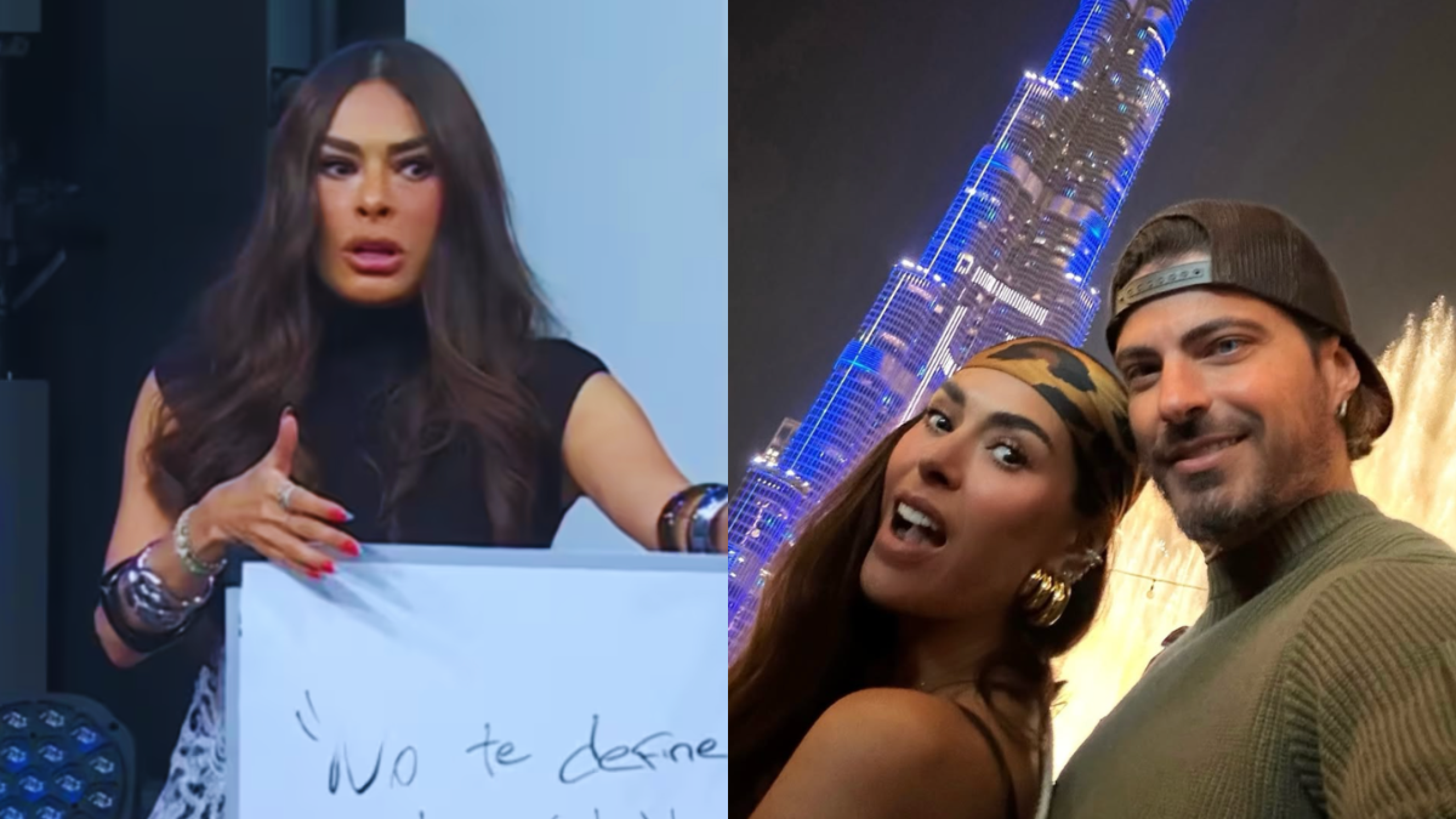 Isaac Moreno, pareja de Galilea Montijo, le dedica cariñoso mensaje a la conductora tras críticas a su cara