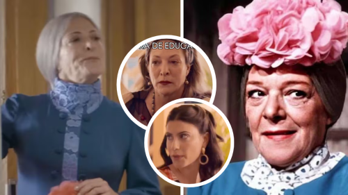 Aplausos por Andrea Noli: se roba el protagonismo como “la Bruja del 71” en Sin Querer Queriendo