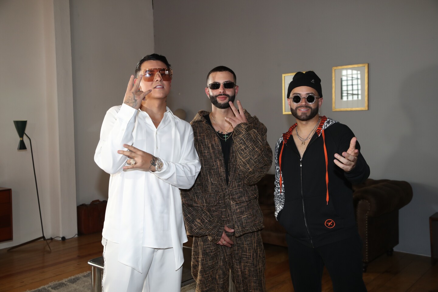 NACHO, KEVIN ROLDÁN E ISTMAYA
