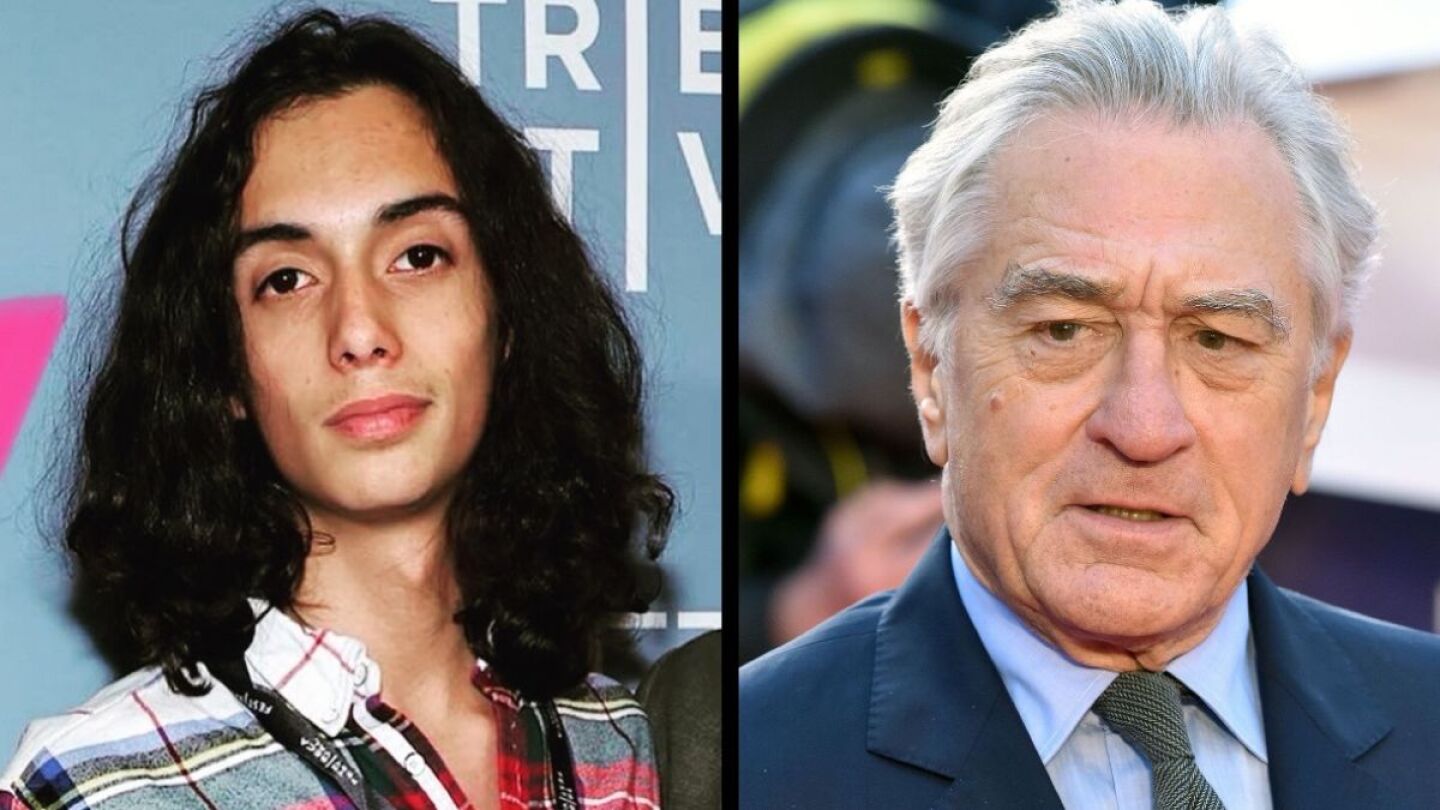 Robert De Niro y  nieto Leandro