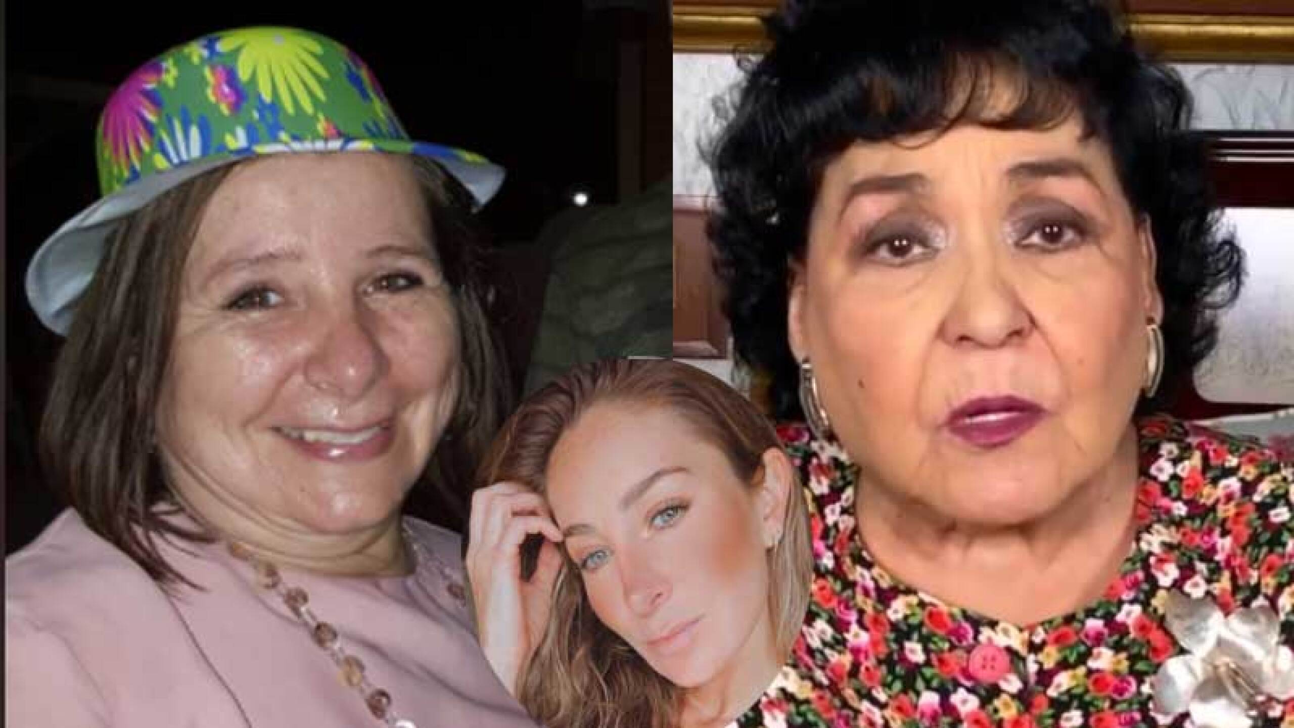 Rosalba, Geraldine y Carmen