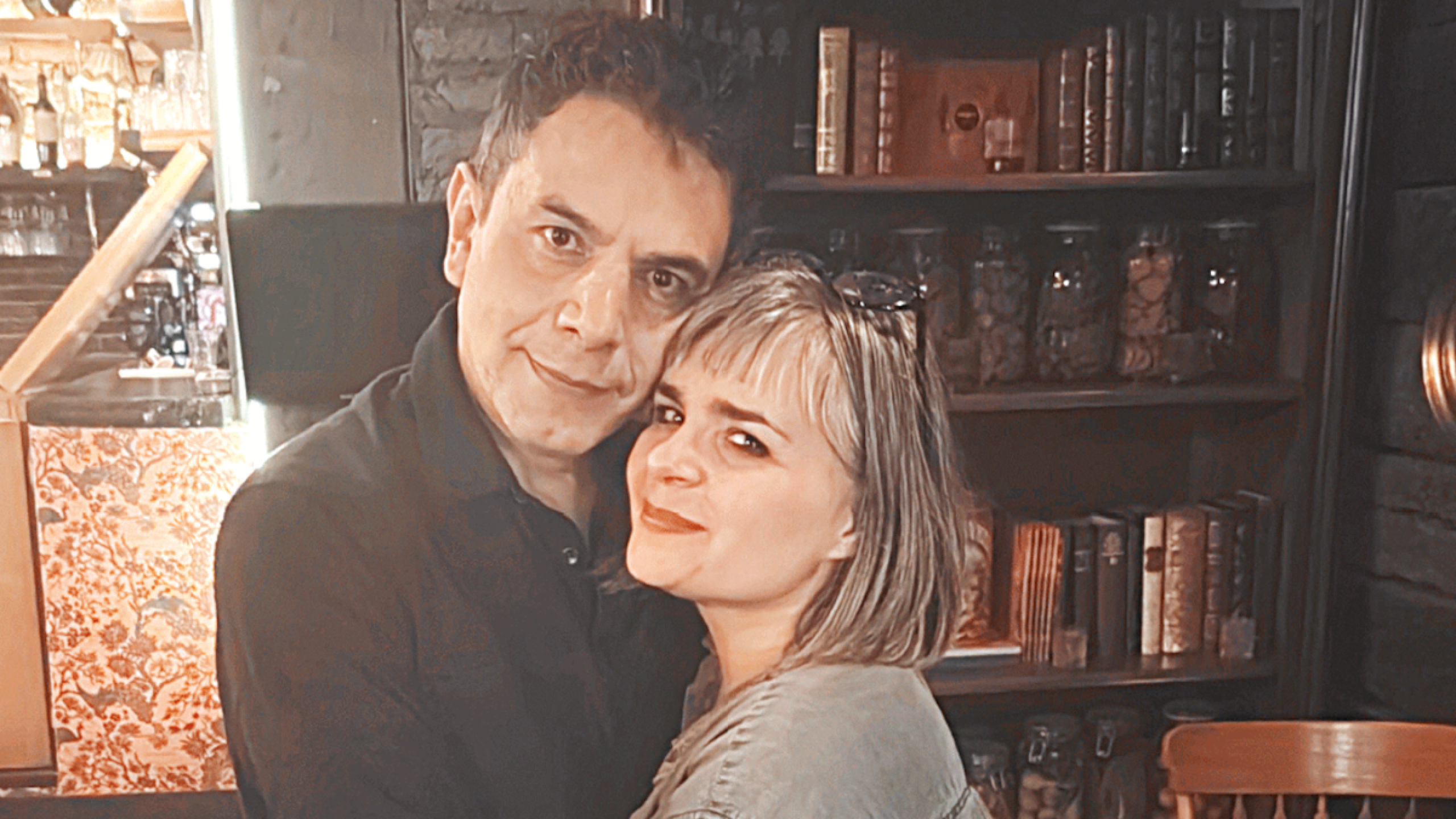 Francesca Guillén y su novio Iván Arce