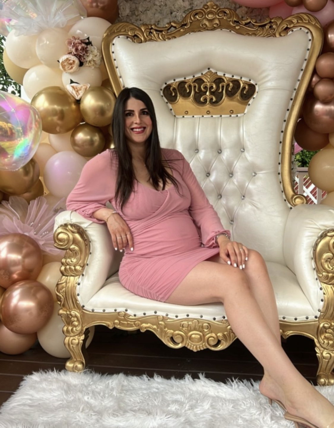 Jolely Bernat, esposa de Paul Stanley, baby shower