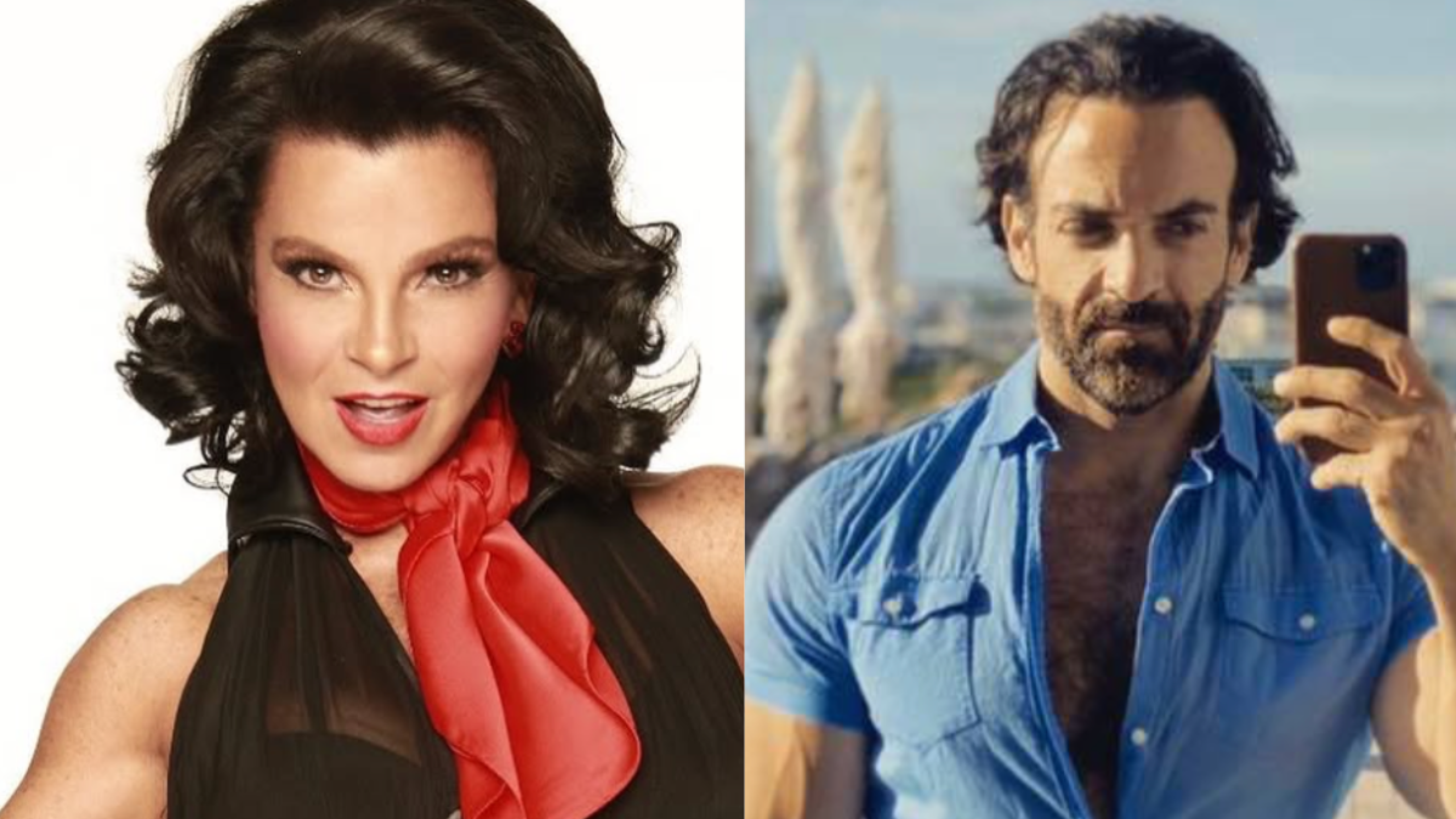 Mariana Garza y Pablo Perroni