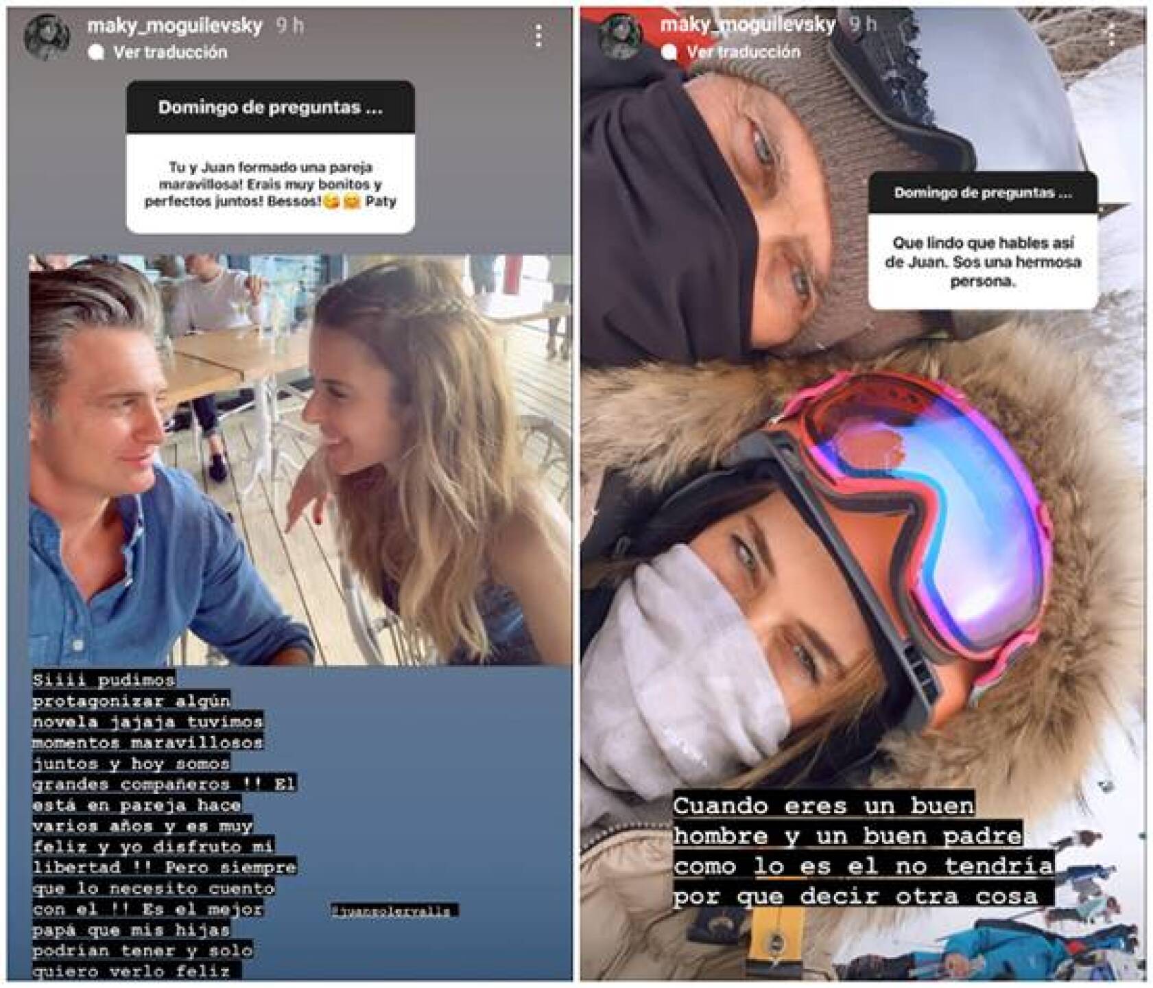 Maki expareja de Juan Soler