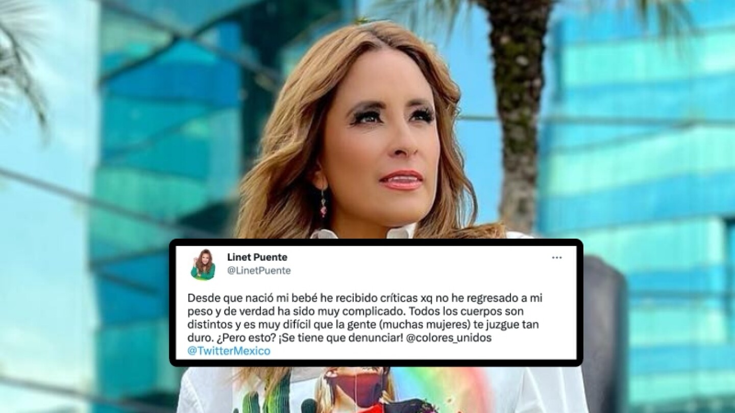 Tachan a Linet Puente de "hipócrita" por 'ventanear' las burlas sobre su peso tras el embarazo