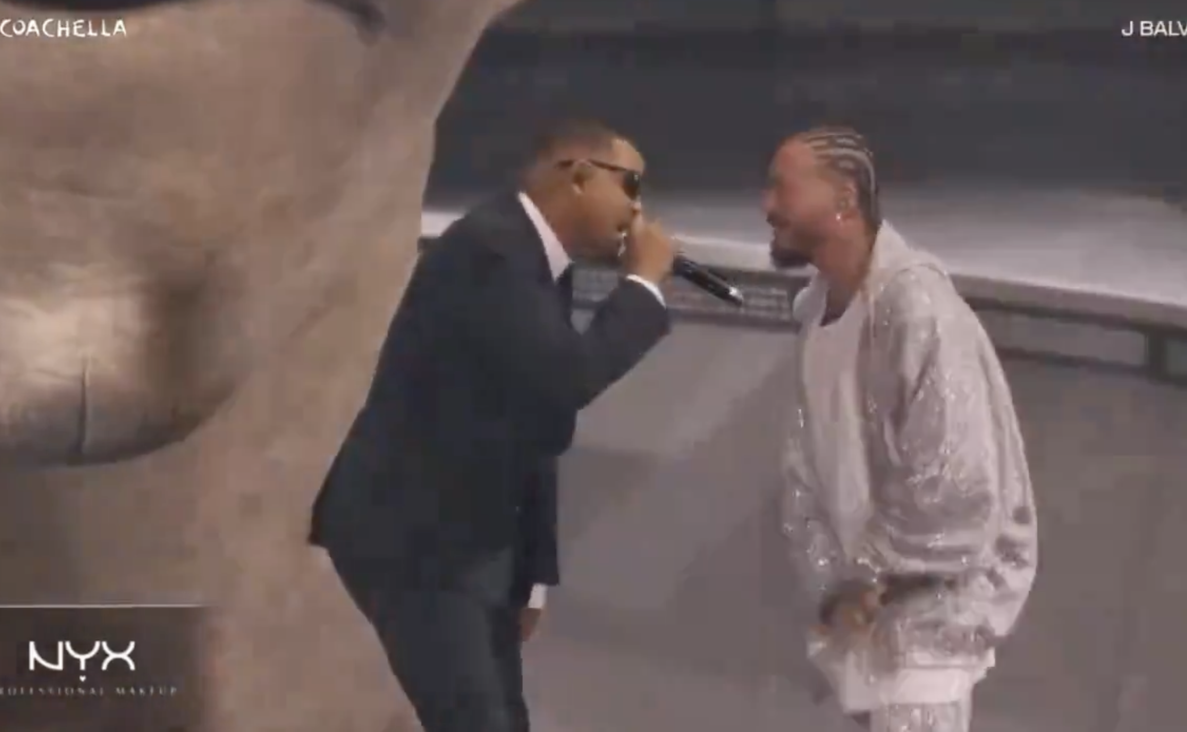 J Balvin invita a Will Smith a cantar juntos en Coachella