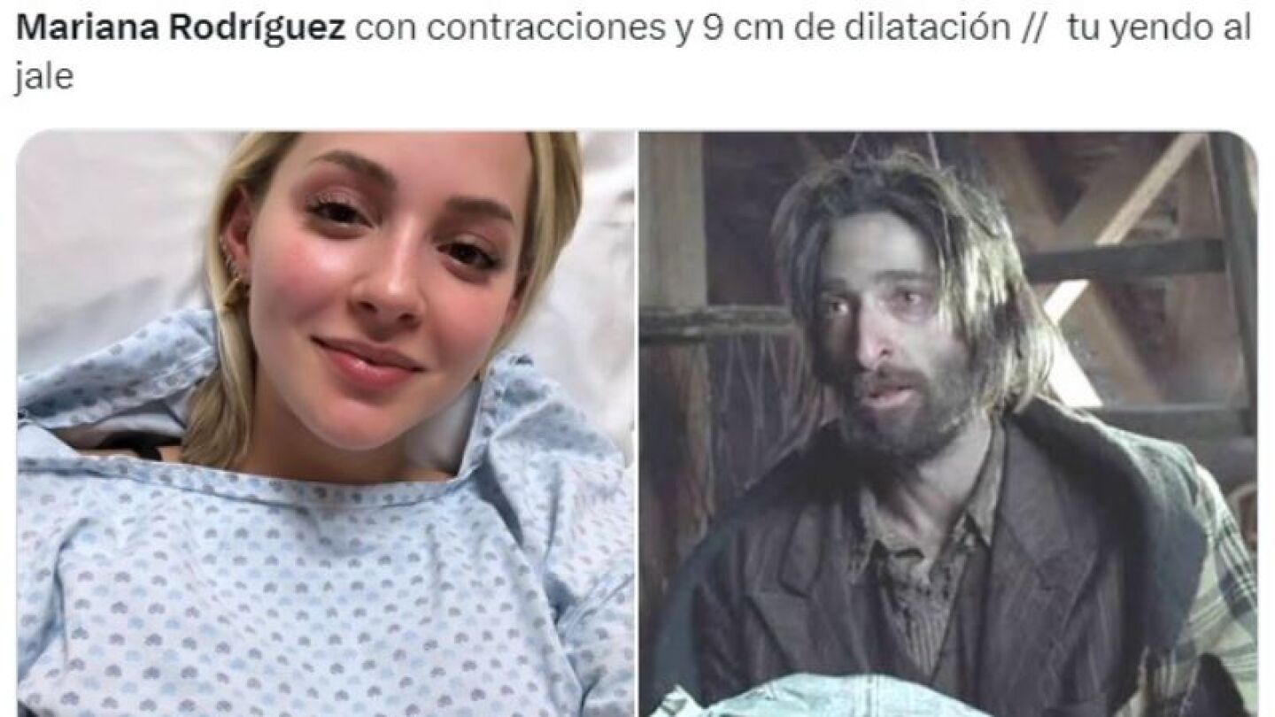 Mariana Rodríguez desató los memes, tras lucir espectacular en su parto