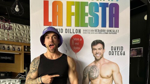David Ortega confiesa qué le representa despojarse de su ropa en la obra ´La fiesta´