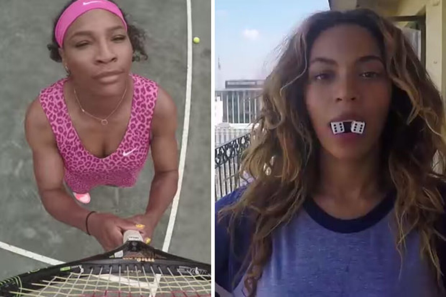 Serena Williams parodió un videoclip de Beyoncé.