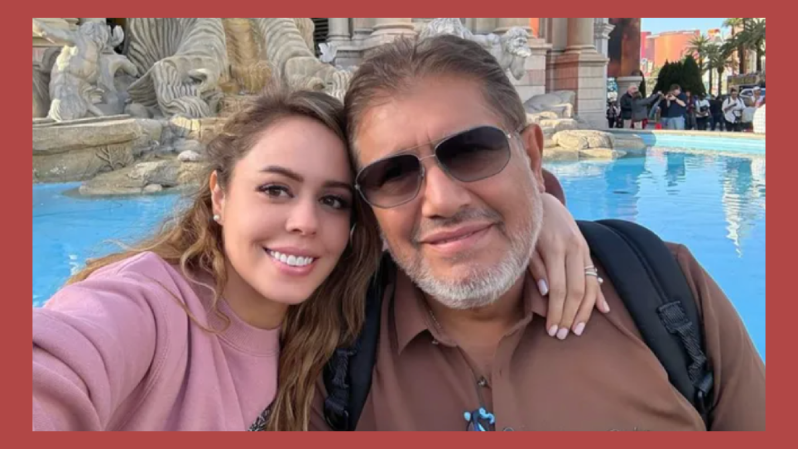 Eva Daniela y Juan Osorio viaje