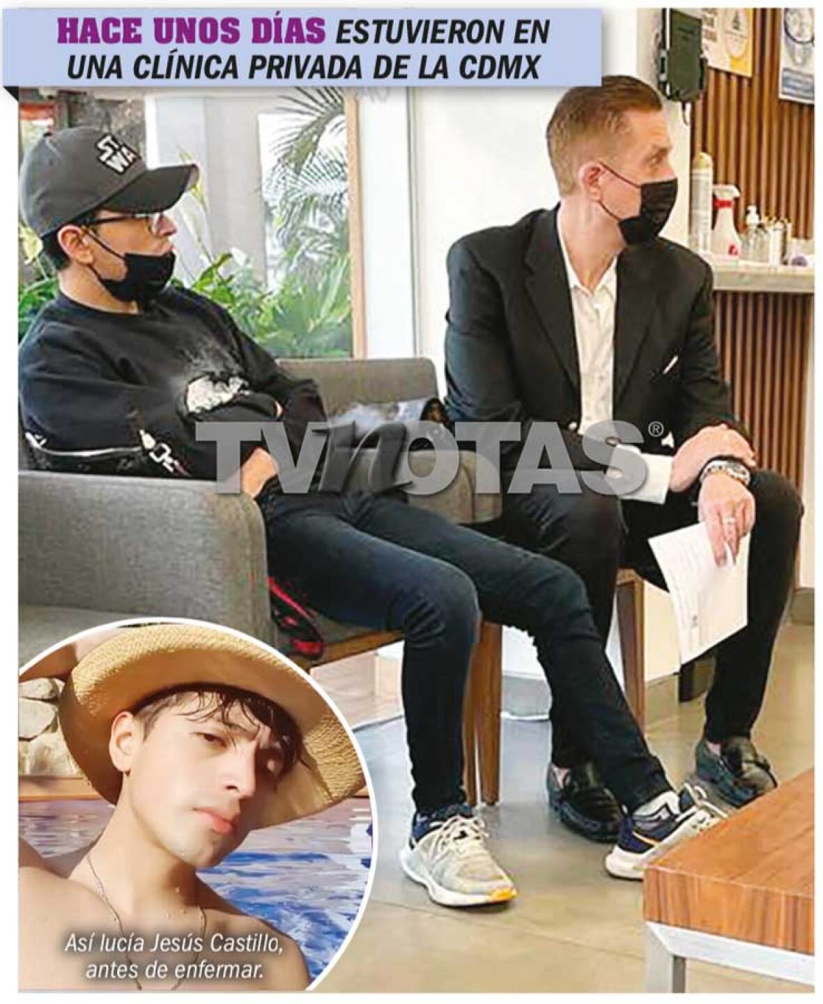 Bisogno pidió ayuda en redes sociales para que atendieran a su novio