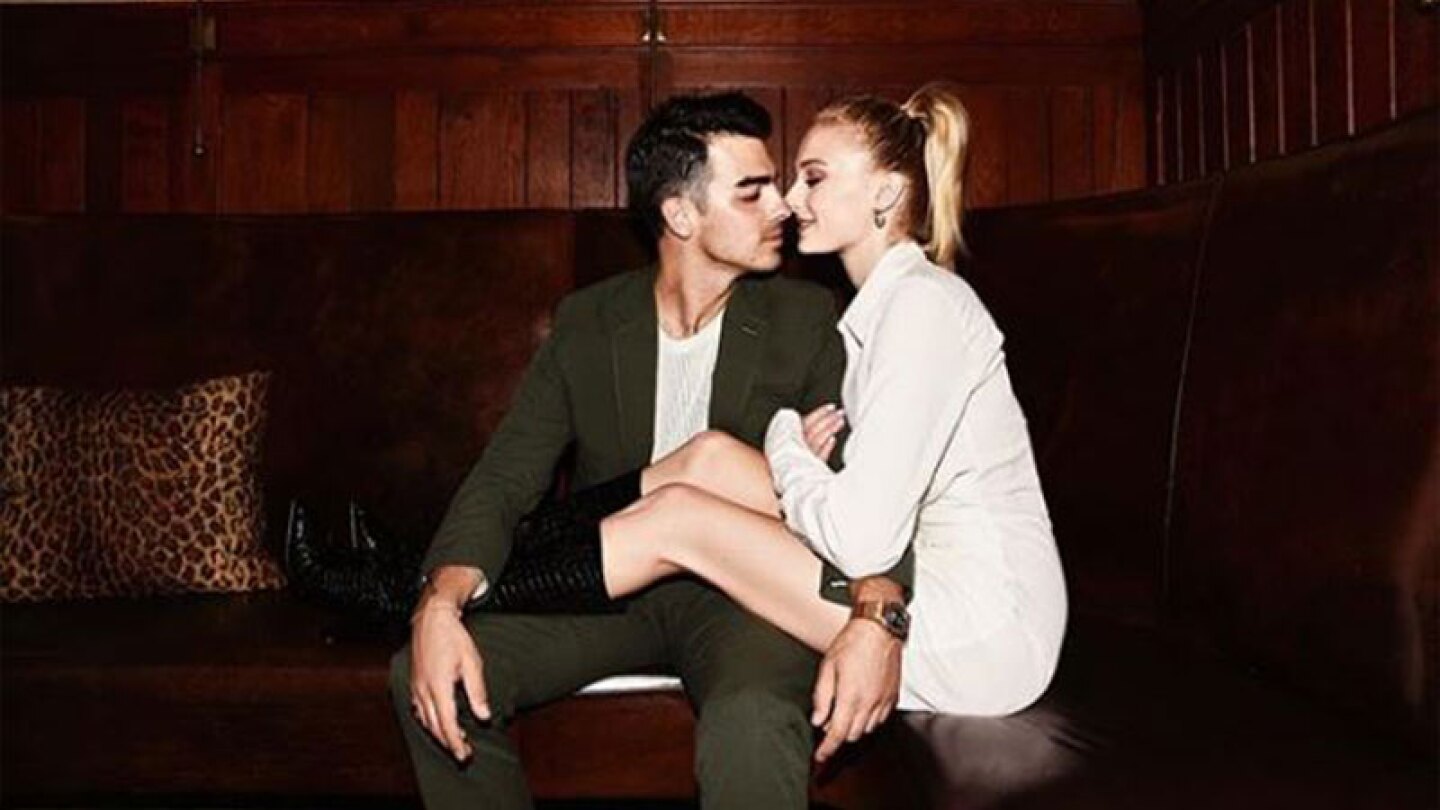 Joe Jonas y Sophie Turner.