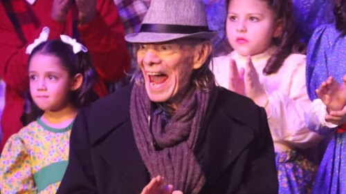 La obra de teatro "Cuento de Navidad" le rindió un homenaje al primer actor