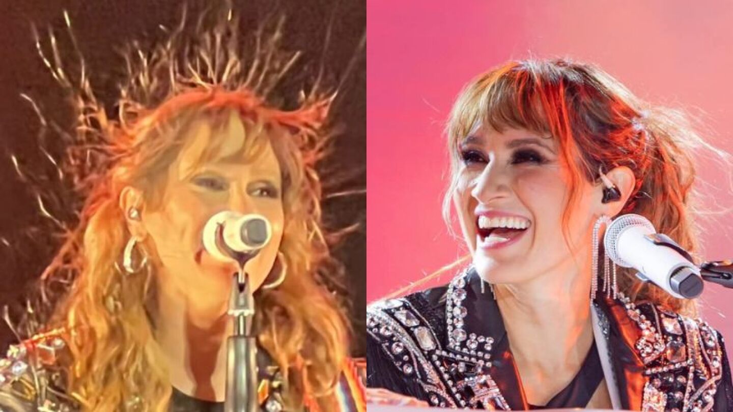 ¡Se les pasó la electricidad! se le ponen los pelos de punta a Hanna de Ha* Ash en concierto