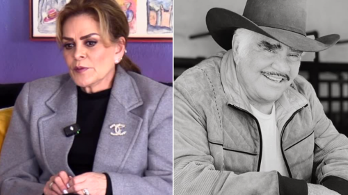 Mara Patricia Castañeda revela cómo conoció a Vicente Fernández