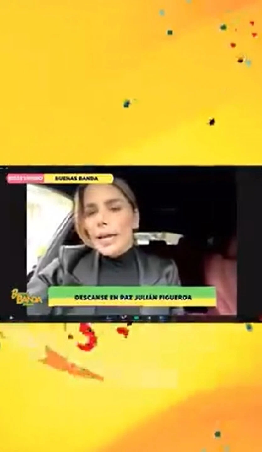 Marie Claire transmite en vivo en el último adiós de Julián Figueroa