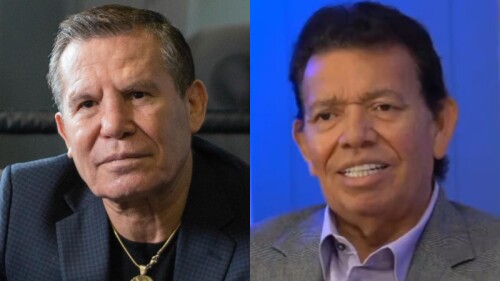 Julio César Chávez y Fernando 'el Toro' Valenzuela