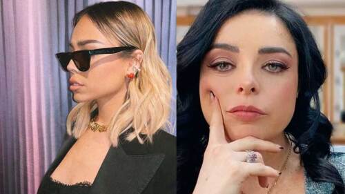 Violeta Isfel le manda mensaje a Danna Paola por la muerte de su abue