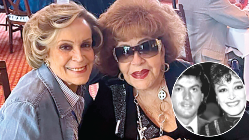Silvia Pinal con Mónica Marbán y Sylvia Pasquel con Frade