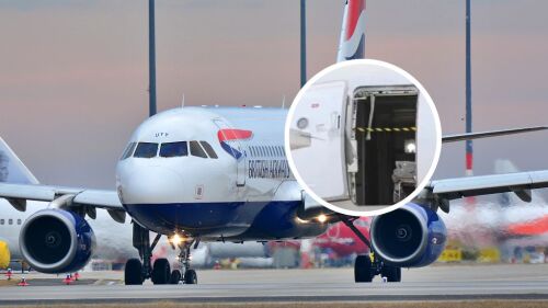 Usuario abre puerta de emergencia en pleno vuelo