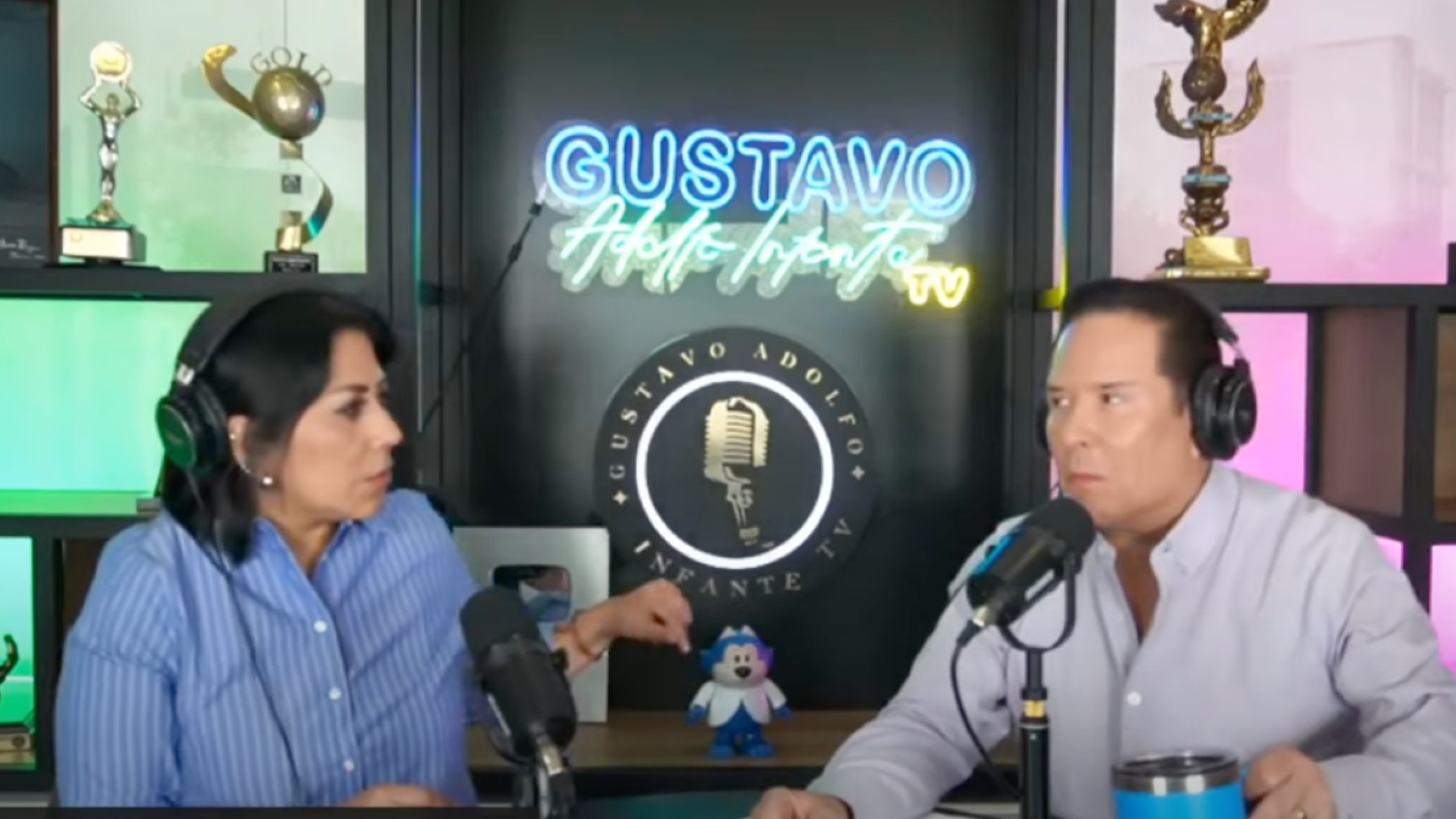 Gustavo Adolfo Infante critica a Violeta Isfel por negarse a grabar saludo para maquillista: